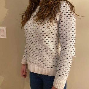 J. Crew warm patterned winter sweater